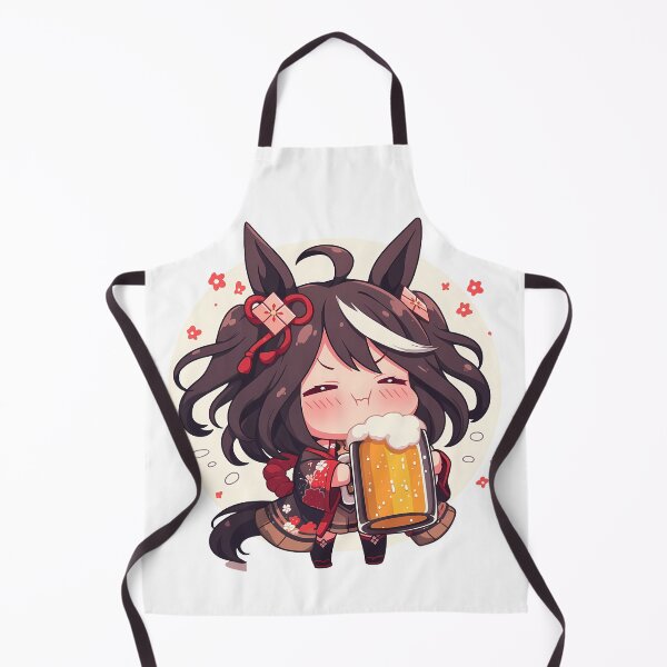 Item preview, Kitasan Black Uma Musume Pretty Derby Anime Girl Kawaii Beer Chibi Celebration Charm designed and sold by riadjamai.