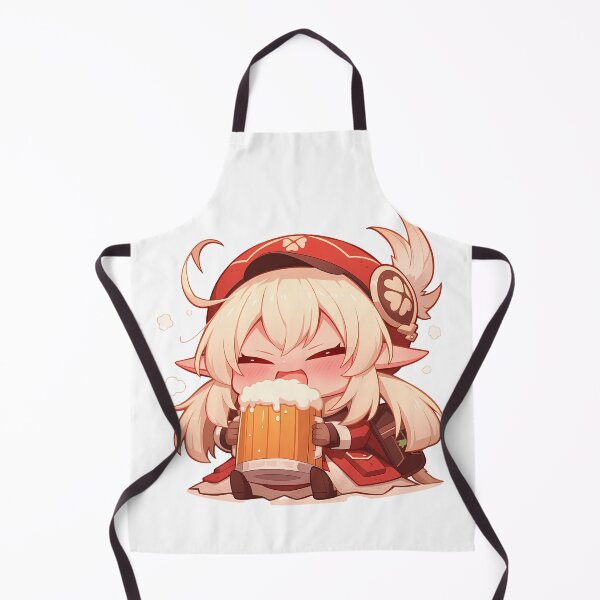 Item preview, Klee Genshin Impact Game Chibi Kawaii Beer Drunk Playful Tavern Anime Girl designed and sold by riadjamai.
