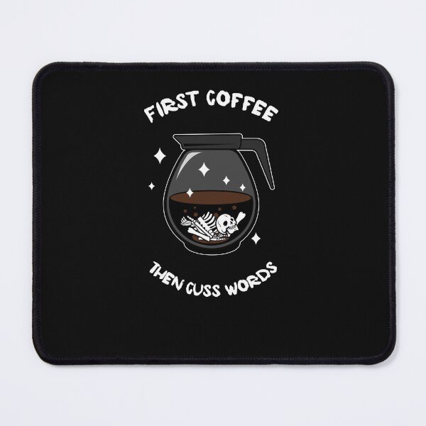 Item preview, Coffee and Cuss Words designed and sold by Rawtheory.