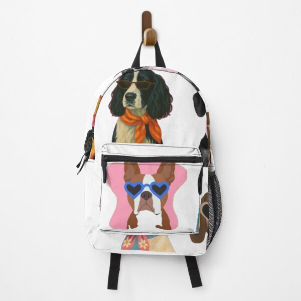 Item preview, Retro Fashion Dogs Sticker Sheet - Funny Pets with Sunglasses and Scarves designed and sold by Yeye´s Shop.