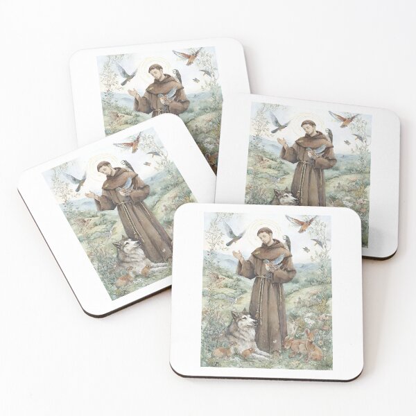 Item preview, Saint Francis of Assisi with Animals designed and sold by Oldetimemercan.