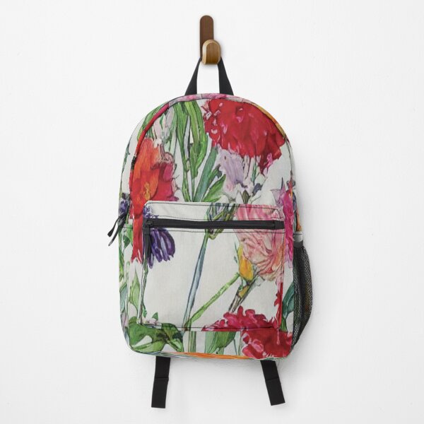 Artikelvorschau, Garden Bloom Symphony – Handbemalter Duschvorhang mit Blumenmuster entworfen und verkauft von fairmaiden7.
