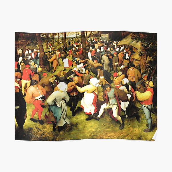 "HD. The Wedding Dance, by Pieter Bruegel the Elder HIGH DEFINITION