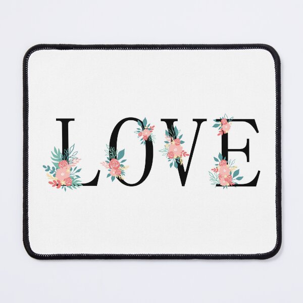 Item preview, The inscription "Love" with flowers designed and sold by Luchi07.