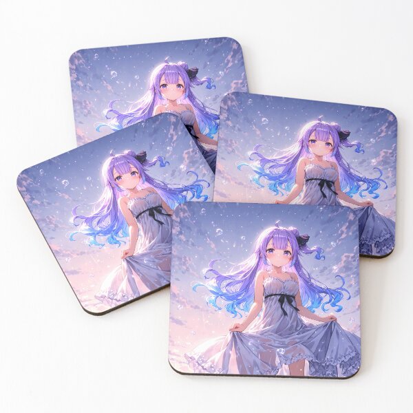 Item preview, Anime Unicorn Azur Lane Cute Girl Holding Dress Amid Ocean Breeze designed and sold by riadjamai.