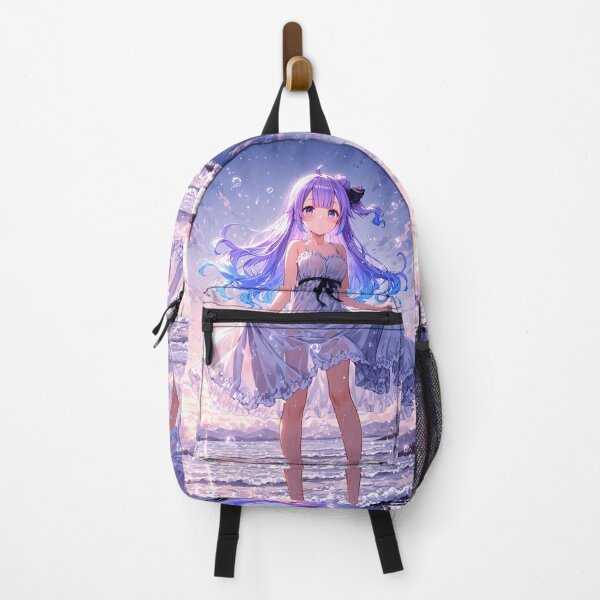 Item preview, Anime Unicorn Azur Lane Cute Girl Holding Dress Amid Ocean Breeze designed and sold by riadjamai.