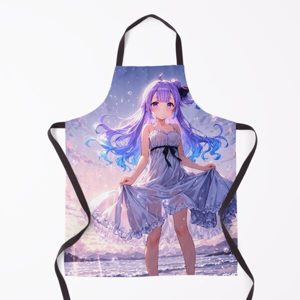 Item preview, Anime Unicorn Azur Lane Cute Girl Holding Dress Amid Ocean Breeze designed and sold by riadjamai.