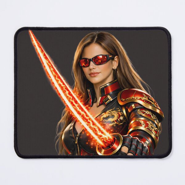 Item preview, Red Cyber Samurai Warrior Half Armor designed and sold by Dragon-Samurai.