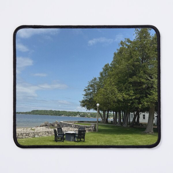 Item preview, Door County Egg Harbor Alpine Resort Summer Landscape designed and sold by BGGretchen.
