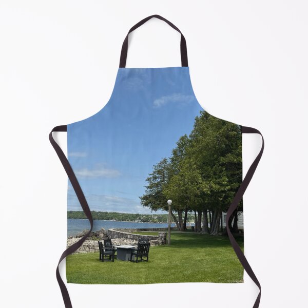 Item preview, Door County Egg Harbor Alpine Resort Summer Landscape designed and sold by BGGretchen.