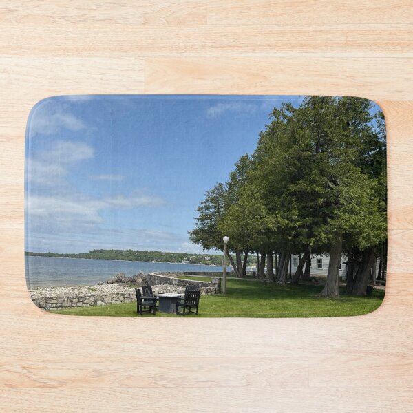 Item preview, Door County Egg Harbor Alpine Resort Summer Landscape designed and sold by BGGretchen.