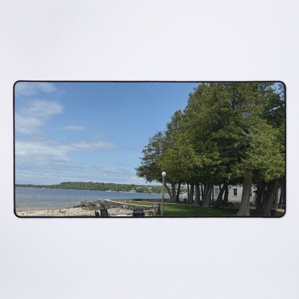 Item preview, Door County Egg Harbor Alpine Resort Summer Landscape designed and sold by BGGretchen.
