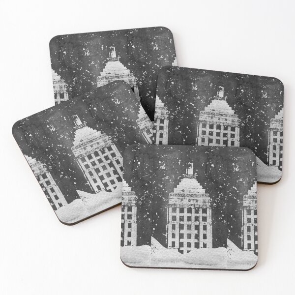 Item preview, Century Tower - Chicago Skyscraper Rises Above the Fog designed and sold by Irene Estelle.