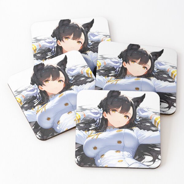 Item preview, Anime Elegant Atago Commander Uniform Azur Lane Dreamy White Gold Design designed and sold by riadjamai.
