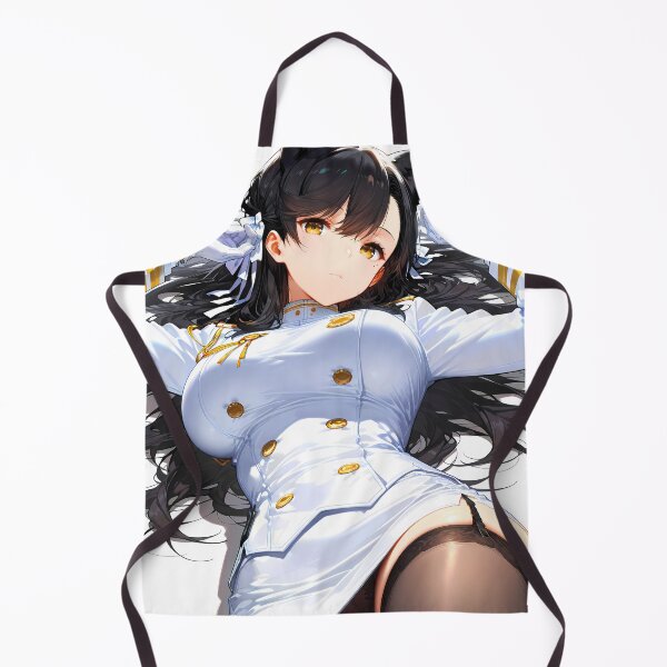 Item preview, Anime Elegant Atago Commander Uniform Azur Lane Dreamy White Gold Design designed and sold by riadjamai.