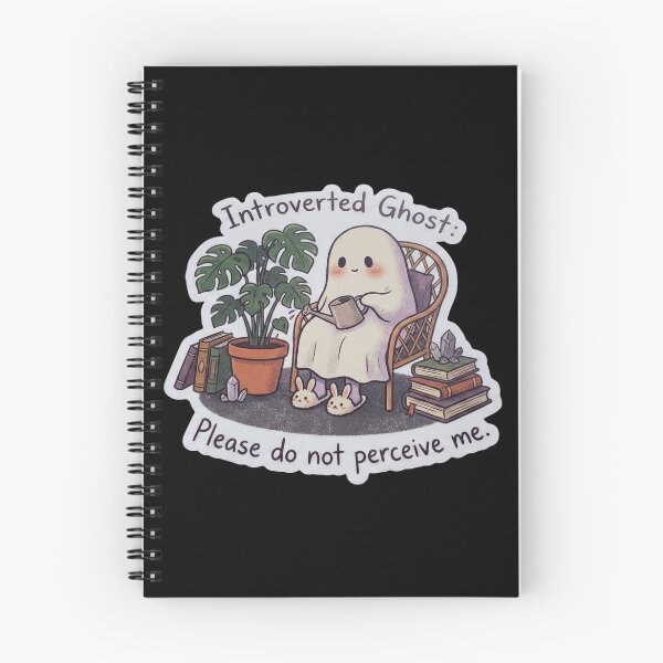 Item preview, Introverted Ghost: Please Do Not Perceive Me designed and sold by Innova_Creations.