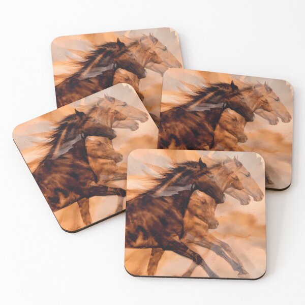 Item preview, Stylize Horse Oil Painting Artwork (image size 7840x11680) designed and sold by Digital-Davinci.
