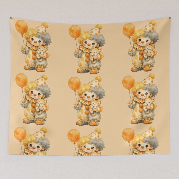 Item preview, Adorable Clown  designed and sold by RebelRulez.