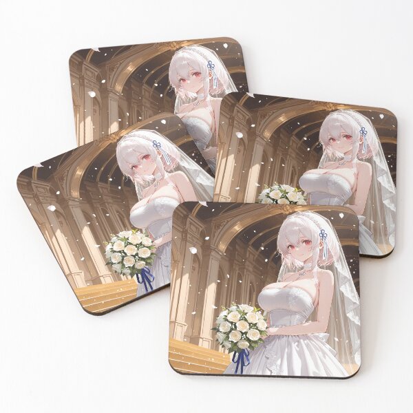 Item preview, Sirius Bride with Blue Ribbon Grace Azur Lane Anime designed and sold by riadjamai.