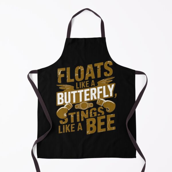 Item preview,  Floats like a butterfly stings like a bee | Iconic retro motivational boxing phrase designed and sold by ALL ART .