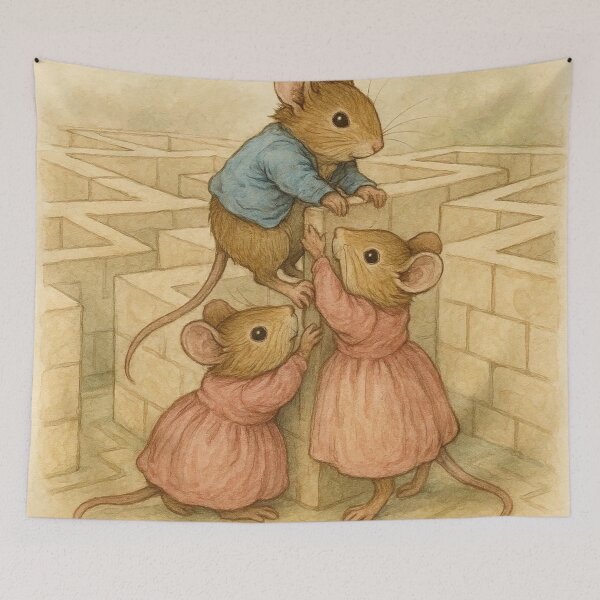 Item preview, Let’s Get Out Of the Maze! designed and sold by TinCatOutPost.