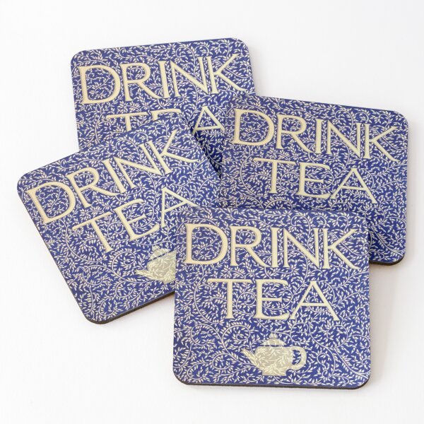 Item preview, Drink Tea Blue 2026 designed and sold by Donnahuntriss.