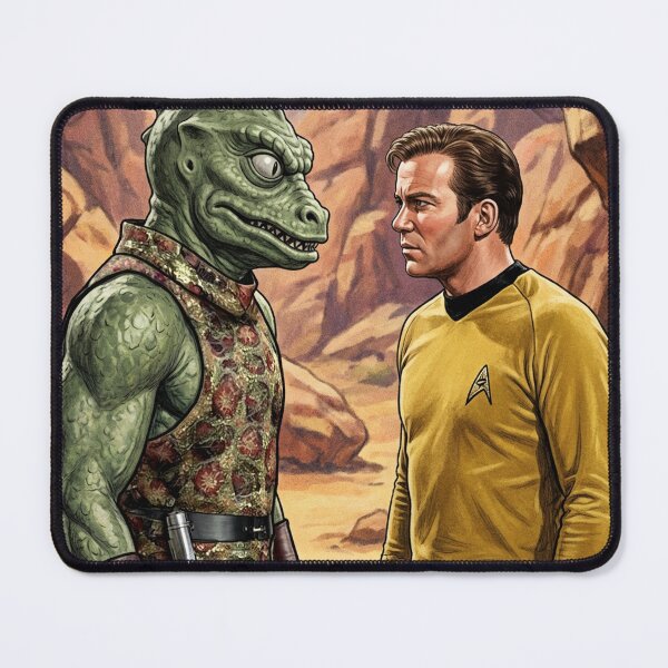 Item preview, Captain Kirk vs Gorn designed and sold by TonysDarkDesigns.
