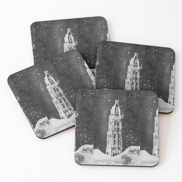 Item preview, Mather Tower - Chicago Skyscraper Rises Above the Fog designed and sold by Irene Estelle.