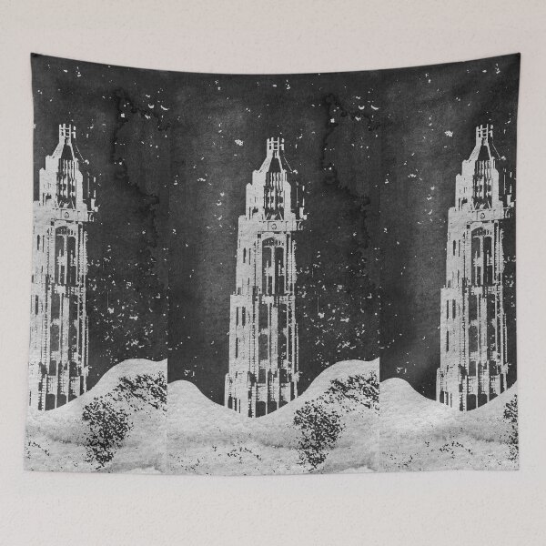 Item preview, Mather Tower - Chicago Skyscraper Rises Above the Fog designed and sold by Irene Estelle.