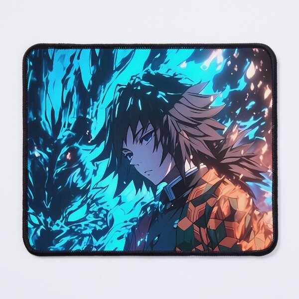Item preview, Giyu Tomioka Demon Slayer Anime Raging Dragon Torrent designed and sold by riadjamai.