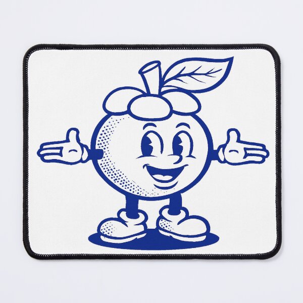 Item preview, Retro Cartoon Mangosteen designed and sold by DinsignStudio.
