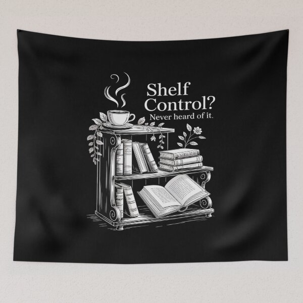Item preview, Shelf Control Never Heard of it Funny Book Lover  designed and sold by Voidbinder.