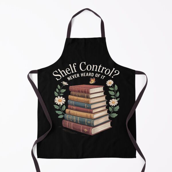 Item preview, Shelf Control Never Heard of it Funny Book Lover Reading designed and sold by Voidbinder.