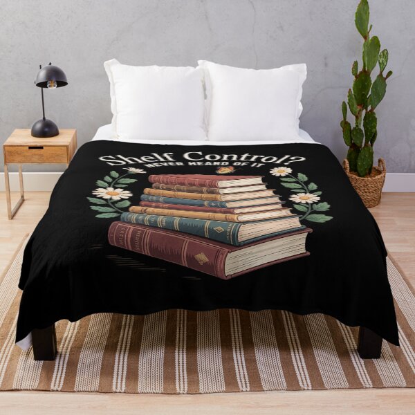 Item preview, Shelf Control Never Heard of it Funny Book Lover Reading designed and sold by Voidbinder.