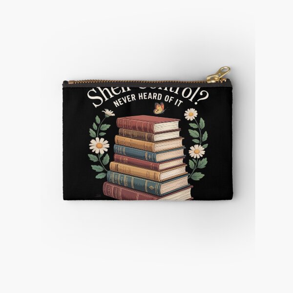 Item preview, Shelf Control Never Heard of it Funny Book Lover Reading designed and sold by Voidbinder.