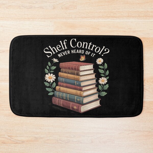 Item preview, Shelf Control Never Heard of it Funny Book Lover Reading designed and sold by Voidbinder.