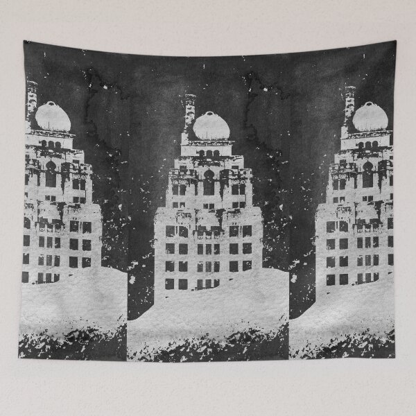 Item preview, Medinah Temple - Chicago Skyscraper Rises Above the Fog designed and sold by Irene Estelle.