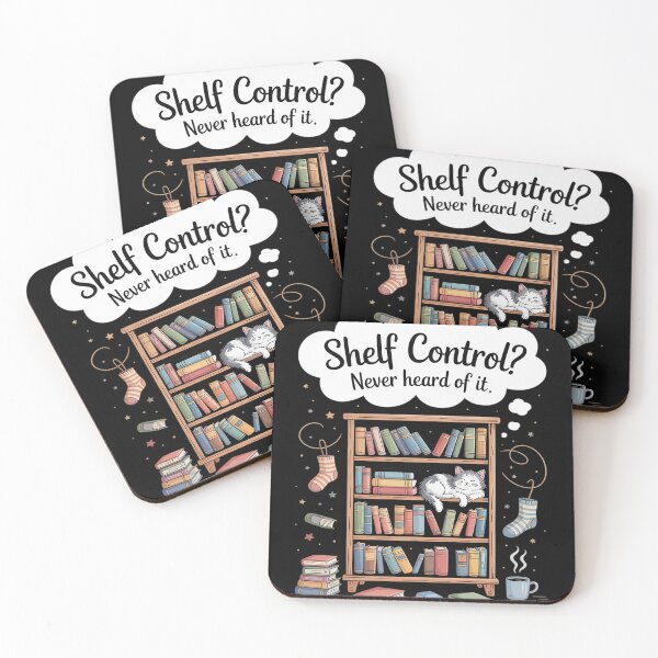 Item preview, Shelf Control Never Heard of it Funny Book Lover designed and sold by Voidbinder.