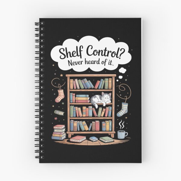 Item preview, Shelf Control Never Heard of it Funny Book Lover designed and sold by Voidbinder.