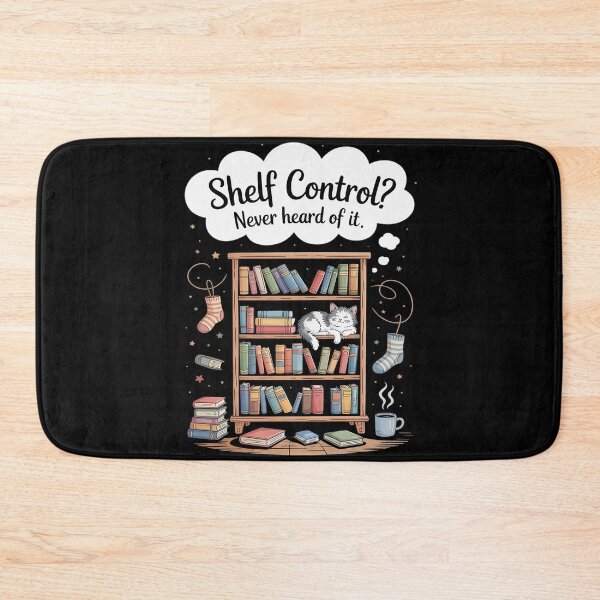 Item preview, Shelf Control Never Heard of it Funny Book Lover designed and sold by Voidbinder.