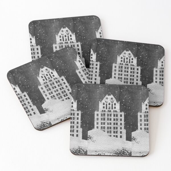 Item preview, Pittsfield Building - Chicago Skyscraper Rises Above the Fog designed and sold by Irene Estelle.