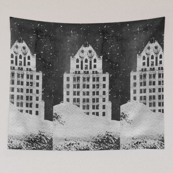 Item preview, Pittsfield Building - Chicago Skyscraper Rises Above the Fog designed and sold by Irene Estelle.