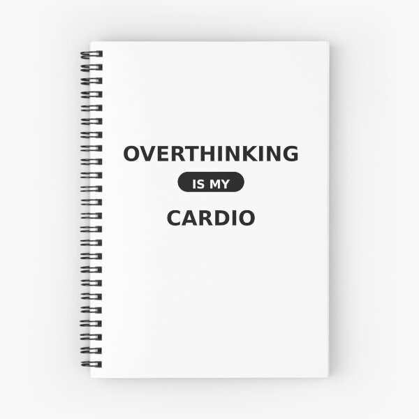 Item preview, Overthinking is my cardio designed and sold by 2Kousins.