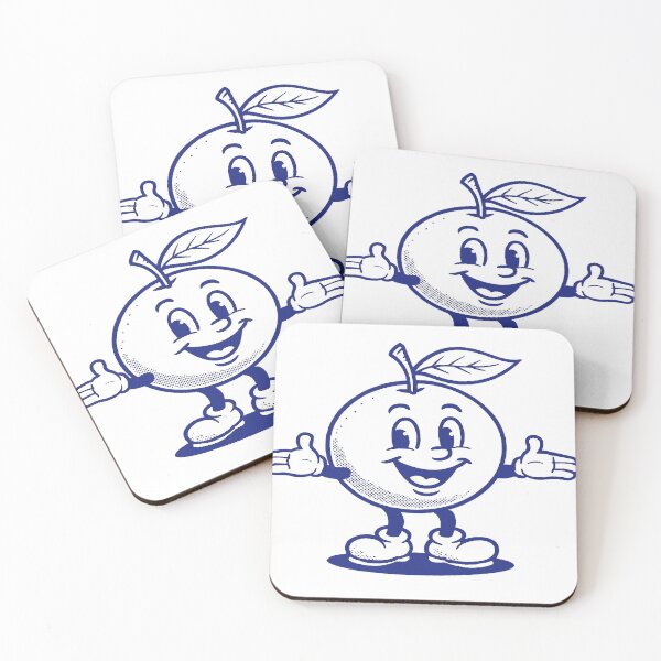 Item preview, Retro Cartoon Orange designed and sold by DinsignStudio.