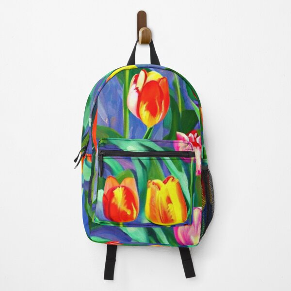 Item preview, Bold Spring Tulip Field Art for Color-Loving Decor Fans designed and sold by WildStroke.