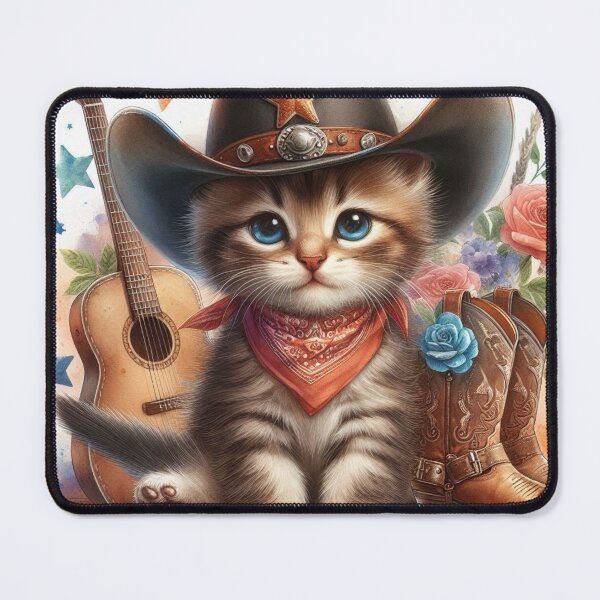 Item preview, Meowdy Partner! designed and sold by TinCatOutPost.