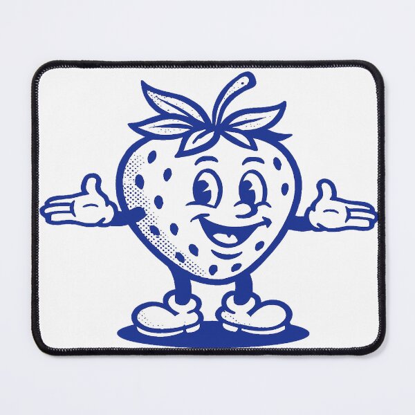 Item preview, Retro Cartoon Strawberry designed and sold by DinsignStudio.
