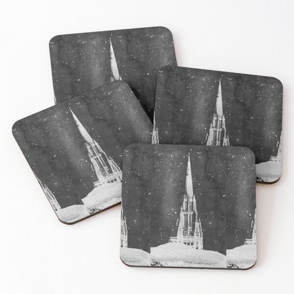 Item preview, Chicago Temple - Chicago Skyscraper Rises Above the Fog designed and sold by Irene Estelle.