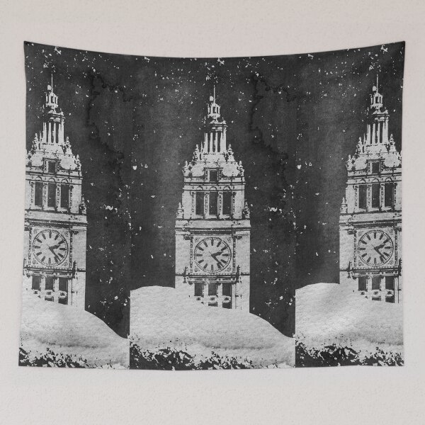 Item preview, Wrigley Building - Chicago Skyscraper Rises Above the Fog designed and sold by Irene Estelle.