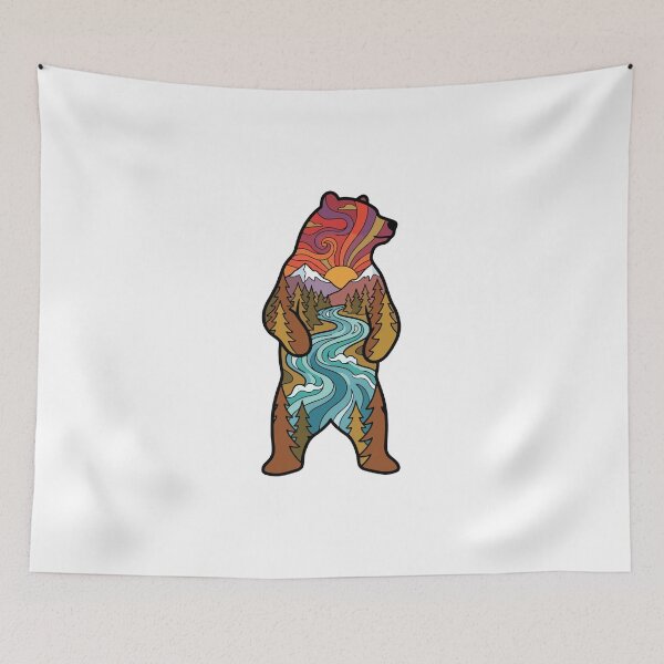 Item preview, Bear Nature Landscape designed and sold by AliveStyle.